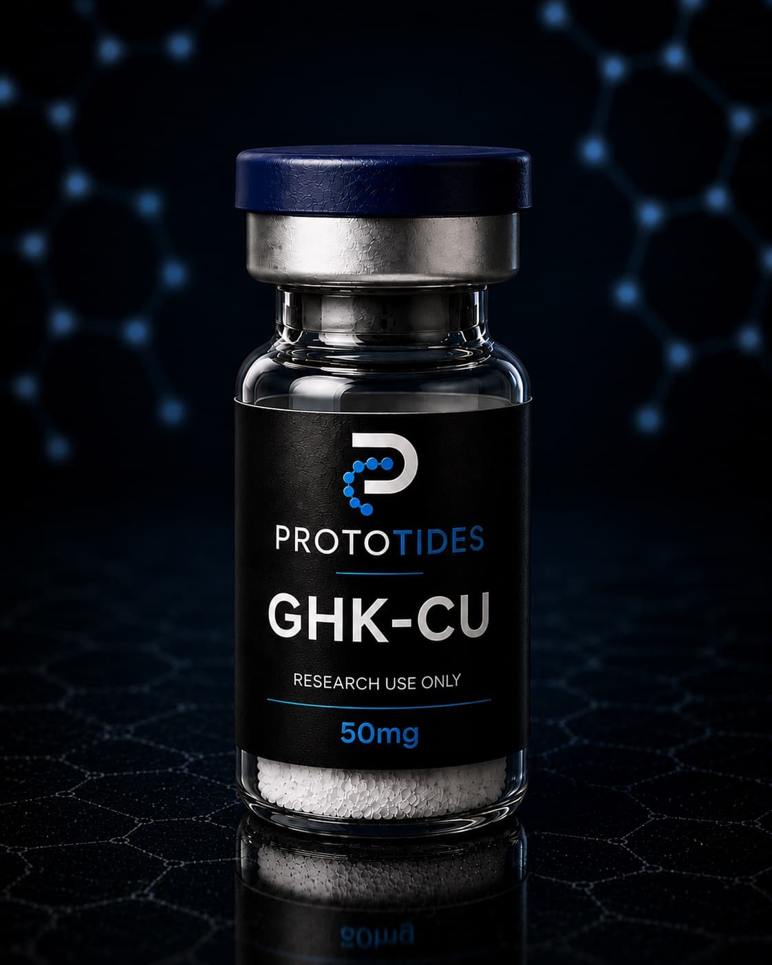 GHK-cu — Other Research Materials research compound, lyophilized powder, 99.5% HPLC purity, supplied with lot-specific documentation