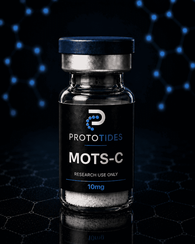 MOTs-c — Metabolic Research research compound, lyophilized powder, 98.8% HPLC purity, supplied with lot-specific documentation